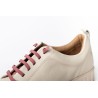 Zapatillas de mujer en piel color beige | Carmina Jhilton