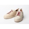 Zapatillas de mujer en piel color beige | Carmina Jhilton