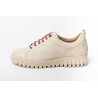 Zapatillas de mujer en piel color beige | Carmina Jhilton