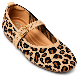 Merceditas color leopardo 63-2467 mujer | Carmina Jhilton