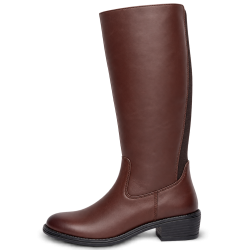 Botas altas de mujer color marrón | Carmina Jhilton