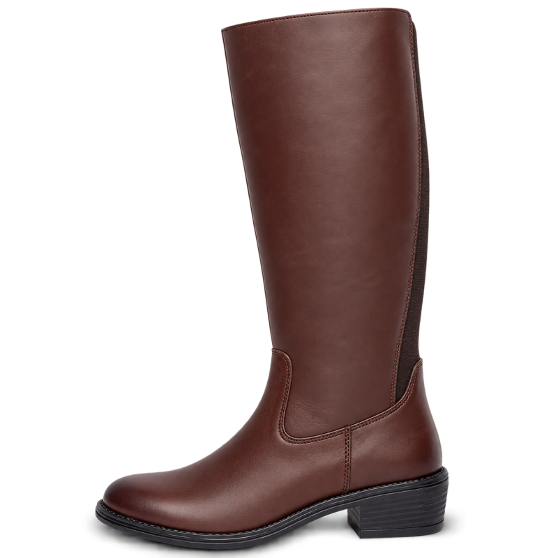 Botas altas de mujer color marrón | Carmina Jhilton