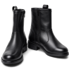 Botines de mujer color negro con tacón 2 cm | Carmina Jhilton