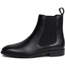 Botines de mujer en piel napa negro | Carmina Jhilton