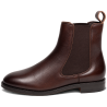 Botines de mujer en piel color chocolate | Carmina Jhilton