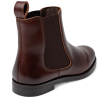 Botines de mujer en piel color chocolate | Carmina Jhilton