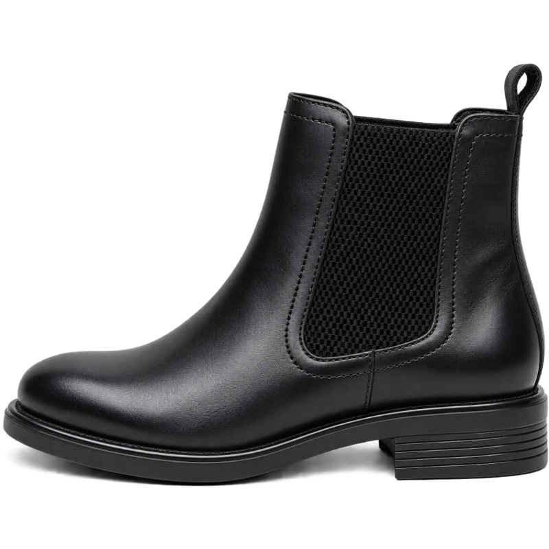 Botines de mujer en piel napa color negro | Carmina Jhilton