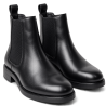 Botines de mujer en piel napa color negro | Carmina Jhilton