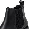 Botines de mujer en piel napa color negro | Carmina Jhilton