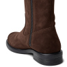 Botas altas de mujer en ante color chocolate | Carmina Jhilton