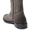 Botas altas de mujer en ante color gris | Carmina Jhilton