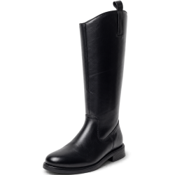 Botas altas de mujer color negro | Carmina Jhilton