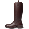 Botas altas de mujer color marrón | Carmina Jhilton