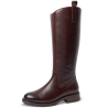 Botas altas de mujer color marrón | Carmina Jhilton