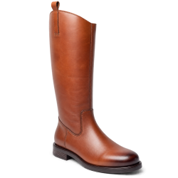 Botas altas de mujer color camel | Carmina Jhilton