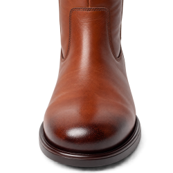 Botas altas de mujer color camel | Carmina Jhilton
