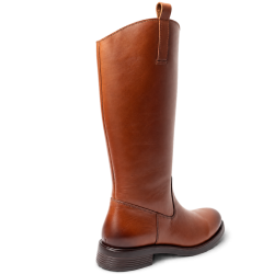 Botas altas de mujer color camel | Carmina Jhilton