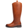 Botas altas de mujer color camel | Carmina Jhilton