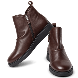 Botines de mujer color marrón | Carmina Jhilton