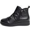 Botines de mujer en piel color negro | Carmina Jhilton