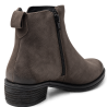 Botines de mujer en ante color gris | Carmina Jhilton