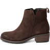 Botines de mujer en ante color chocolate | Carmina Jhilton
