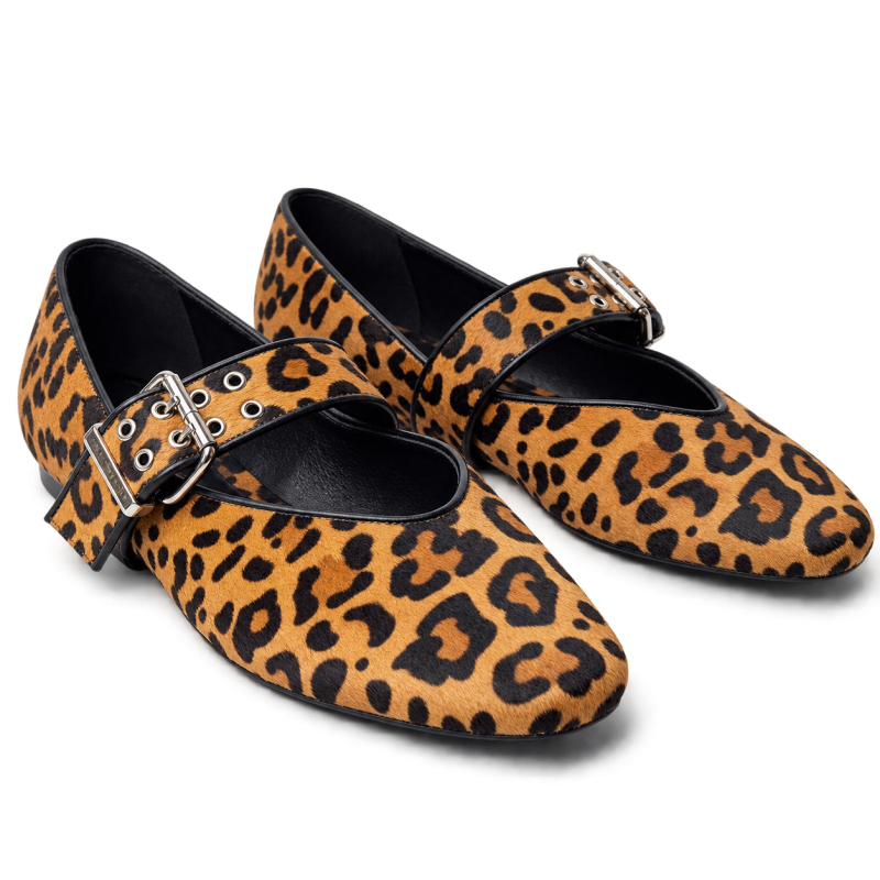 Merceditas color leopardo 65-2873 mujer | Carmina Jhilton