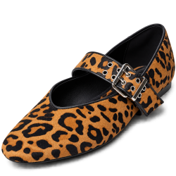 Merceditas color leopardo 65-2873 mujer | Carmina Jhilton