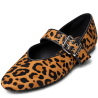 Merceditas color leopardo 65-2873 mujer | Carmina Jhilton