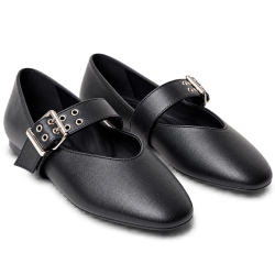 Merceditas color negro 65-2873 mujer | Carmina Jhilton