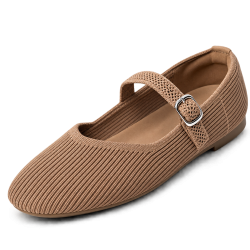 Bailarinas Merceditas de mujer color beige | Carmina Jhilton