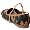 Merceditas color camuflaje 63-2467 mujer | Carmina Jhilton