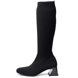 Botas altas de mujer color negro | Carmina Jhilton