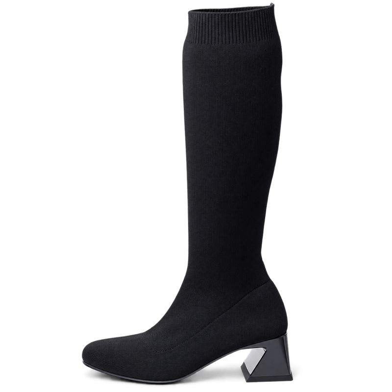 Botas altas de mujer color negro | Carmina Jhilton