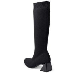 Botas altas de mujer color negro | Carmina Jhilton