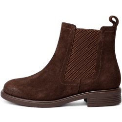 Botines de mujer color chocolate | Carmina Jhilton