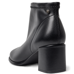Botines de mujer en piel napa color negro | Carmina Jhilton