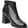 Botines de mujer en piel napa color negro | Carmina Jhilton