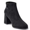 Botines de mujer en ante color negro | Carmina Jhilton