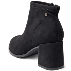 Botines de mujer en ante color negro | Carmina Jhilton