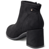 Botines de mujer en ante color negro | Carmina Jhilton