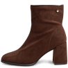 Botines de mujer en microfibra color marrón | Carmina Jhilton