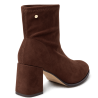 Botines de mujer en microfibra color marrón | Carmina Jhilton
