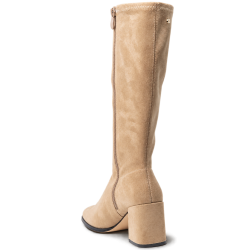 Botas altas de mujer color camel | Carmina Jhilton