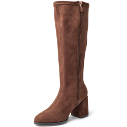 Botas altas de mujer color marrón | Carmina Jhilton