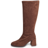 Botas altas de mujer color marrón | Carmina Jhilton