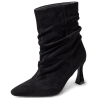 Botines de mujer en microfibra color negro | Carmina Jhilton