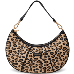 Bolso de mujer en tejido color leopardo | Carmina Jhilton