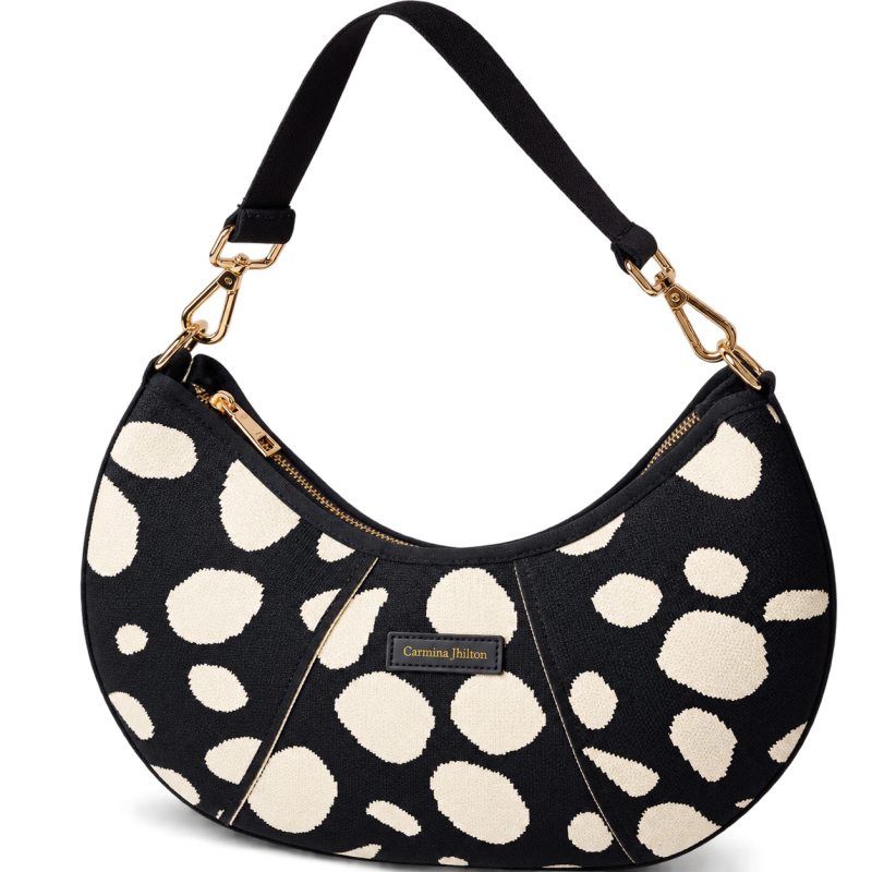 Bolso de mujer en tejido color topos | Carmina Jhilton